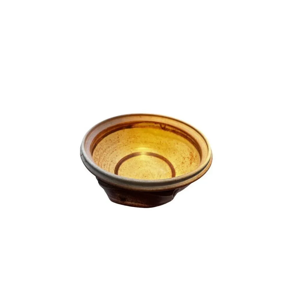 Studio Art Ceramic Platter by Walt Glass, Vintage Bowl With Lid